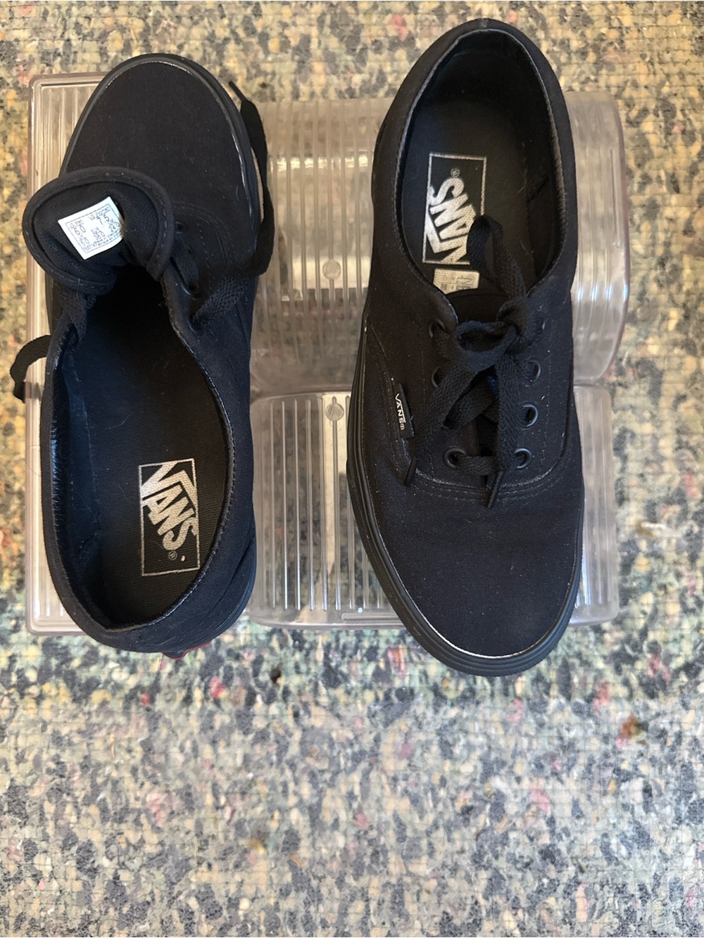 Vans Classic Authentic Canvas Sneakers - Black